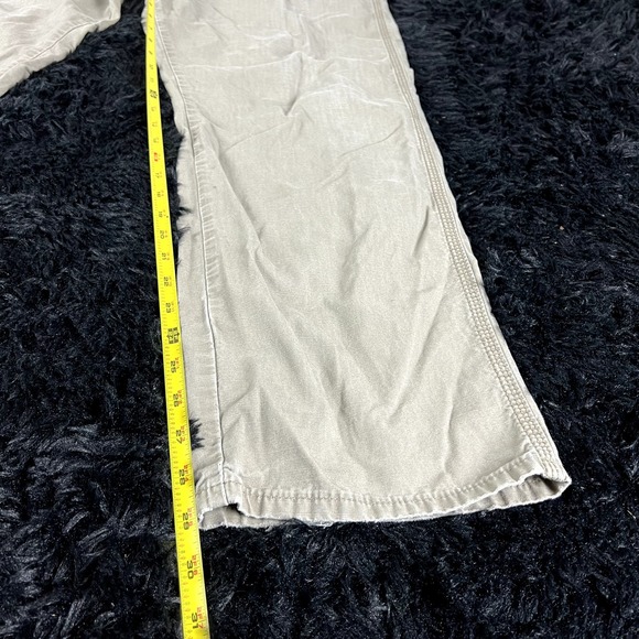 wrangler riggs cream carpenter pants no tag see measurements - Picture 4 of 5